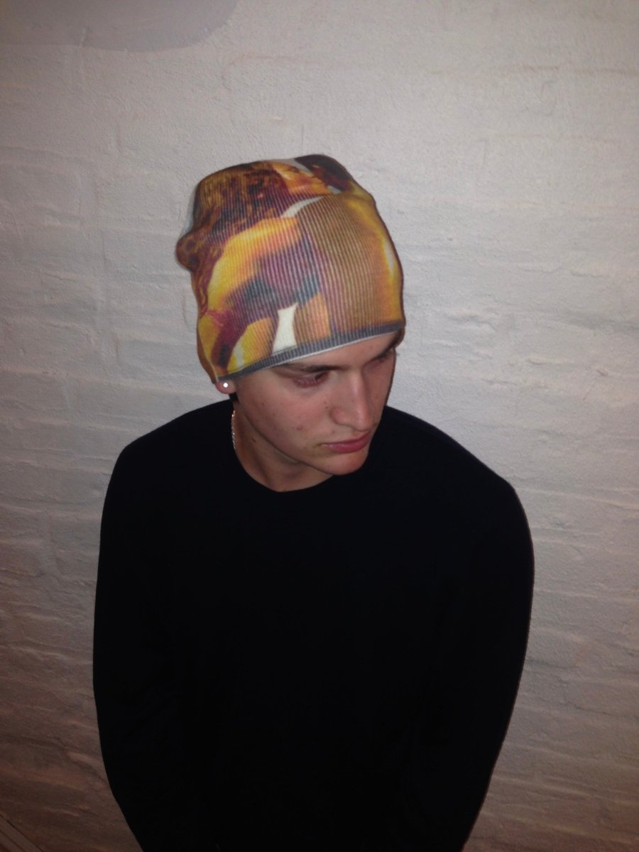 Aaron wearing City Beanie - DANTE X by TURNERDANTEX